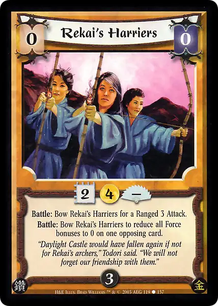 Rekai's Harriers