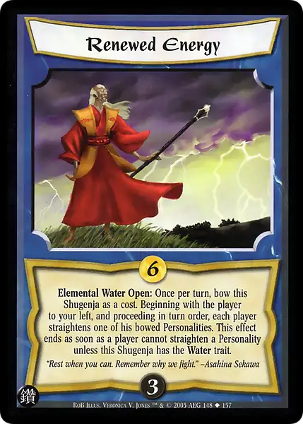 Renewed Energy