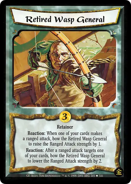 Retired Wasp General
