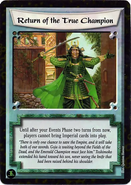 Return of the True Champion