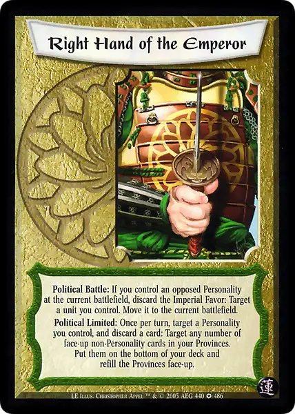 Right Hand of the Emperor