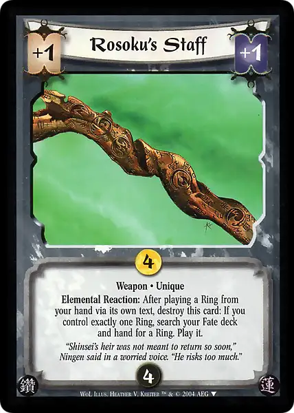 Rosoku's Staff