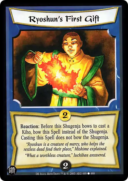 Ryoshun's First Gift