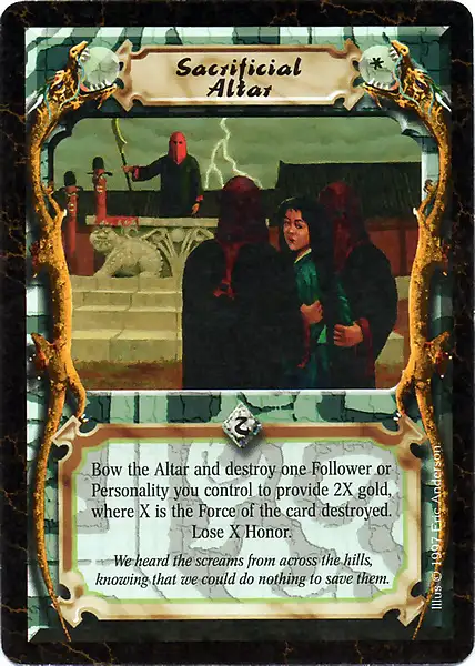 Sacrificial Altar