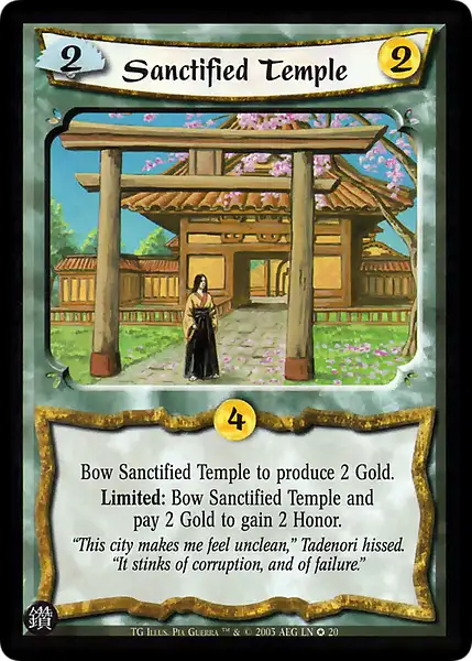 Sanctified Temple