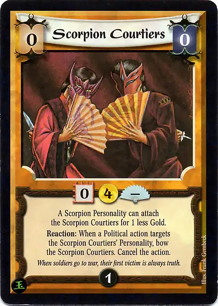 Scorpion Courtiers
