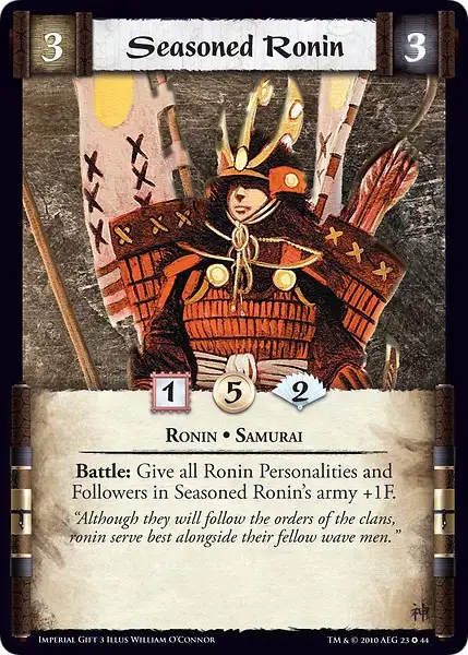 Seasoned Ronin