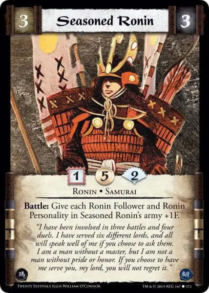 Seasoned Ronin