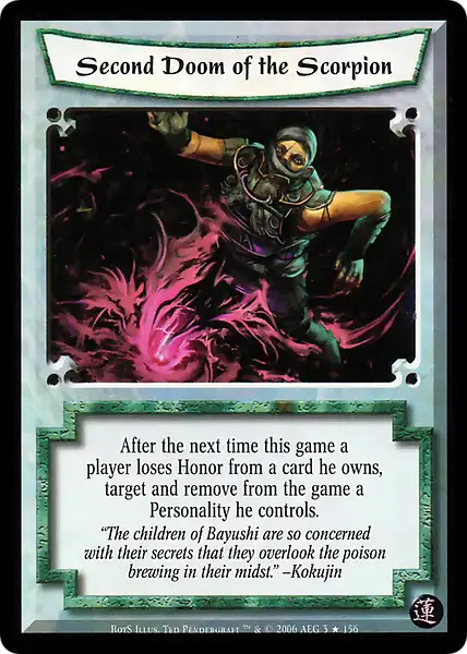 Second Doom of the Scorpion