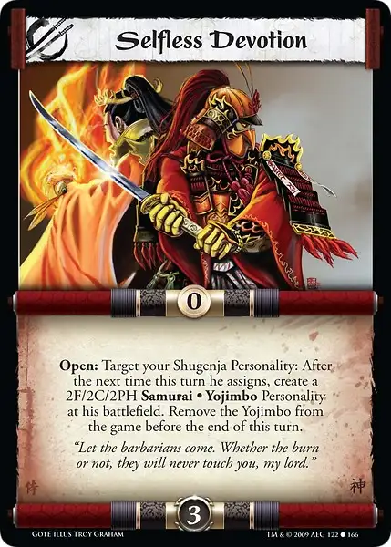 Selfless Devotion