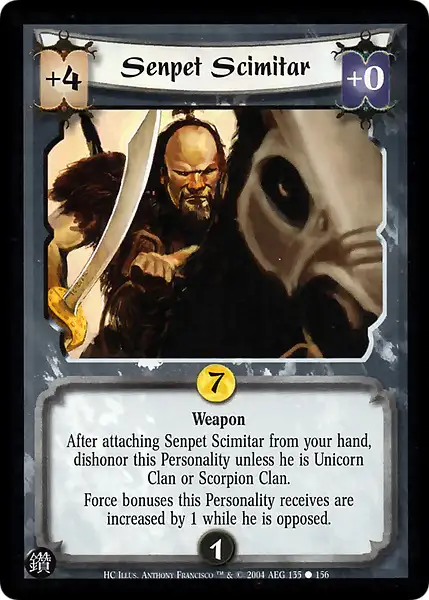 Senpet Scimitar