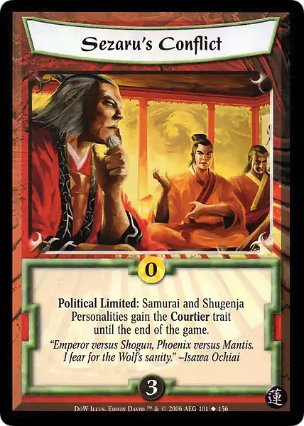 Sezaru's Conflict