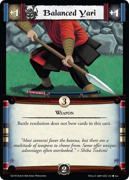 Balanced Yari
