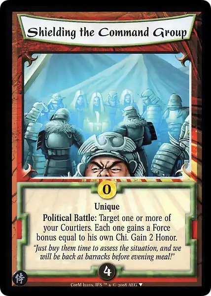 Shielding the Command Group