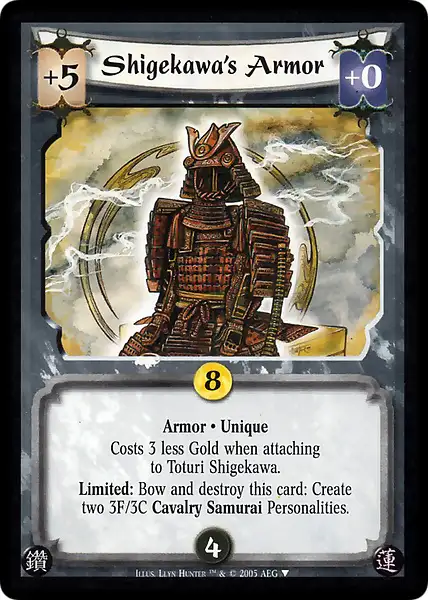 Shigekawa's Armor
