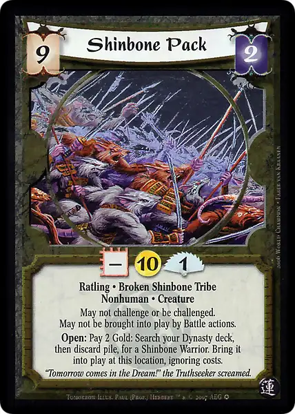 Shinbone Pack