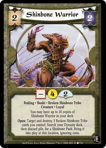 Shinbone Warrior