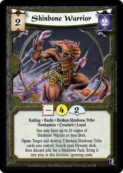 Shinbone Warrior