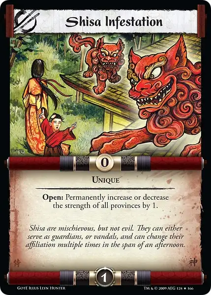 Shisa Infestation