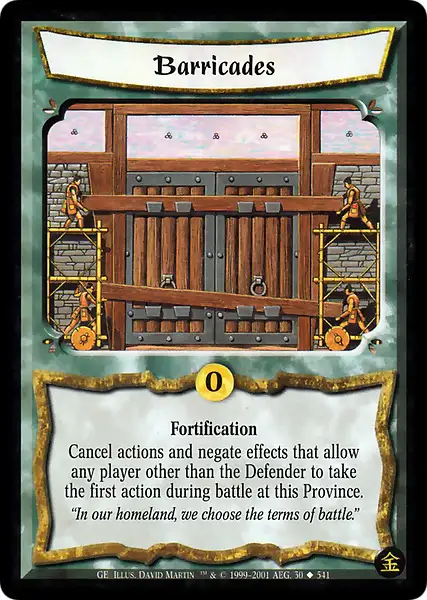 Barricades