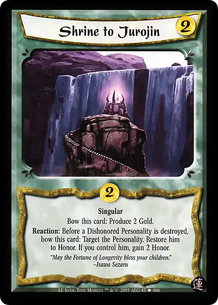 Shrine to Jurojin