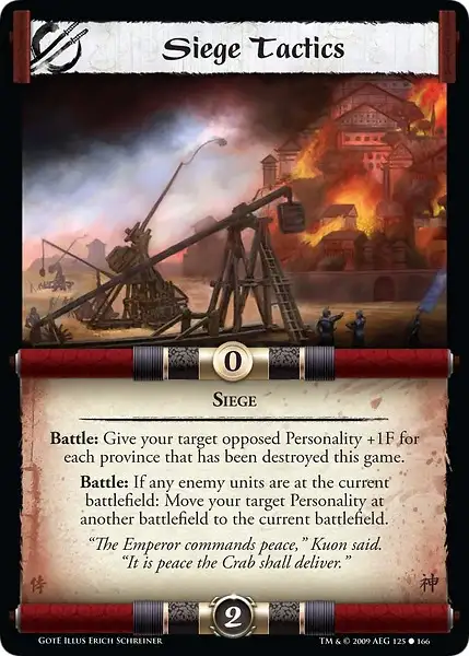 Siege Tactics
