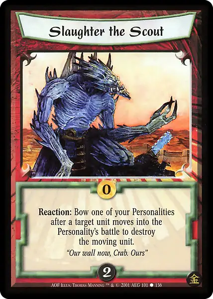 Slaughter the Scout