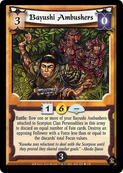 Bayushi Ambushers