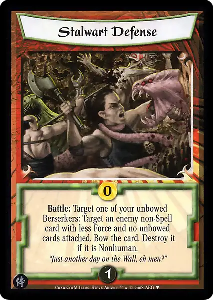 Stalwart Defense