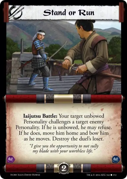 Stand Or Run