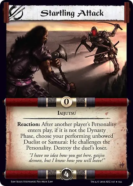 Startling Attack