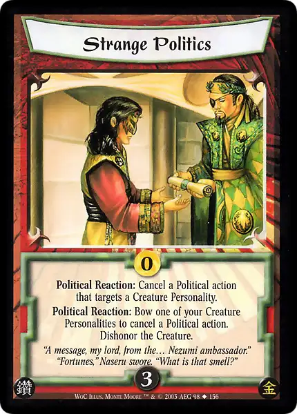 Strange Politics