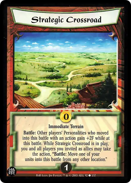 Strategic Crossroad