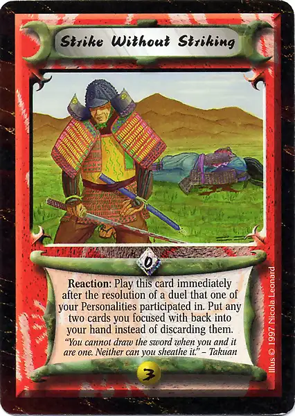Strike Without Striking