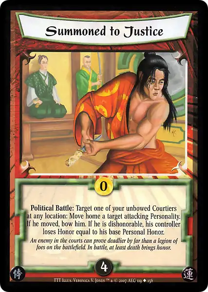 Summoned to Justice