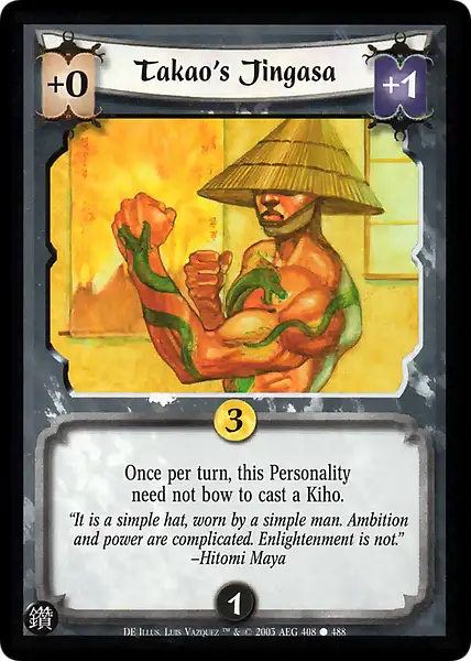 Takao's Jingasa