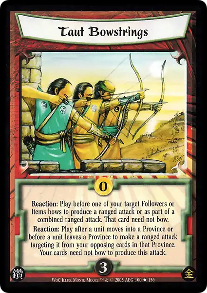 Taut Bowstrings