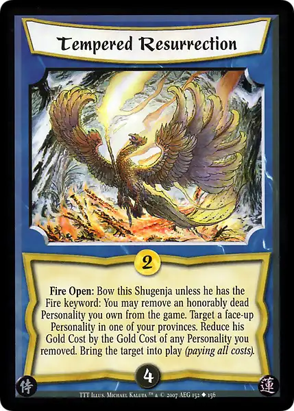 Tempered Resurrection