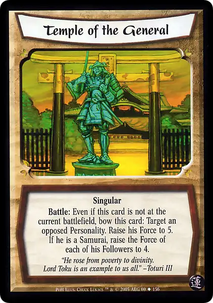 Temple of the General