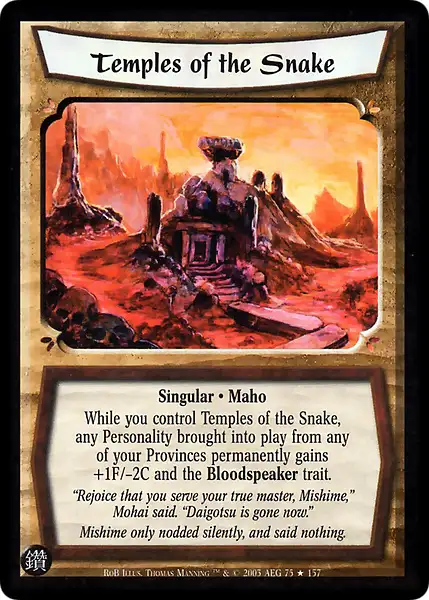 Temples of the Snake