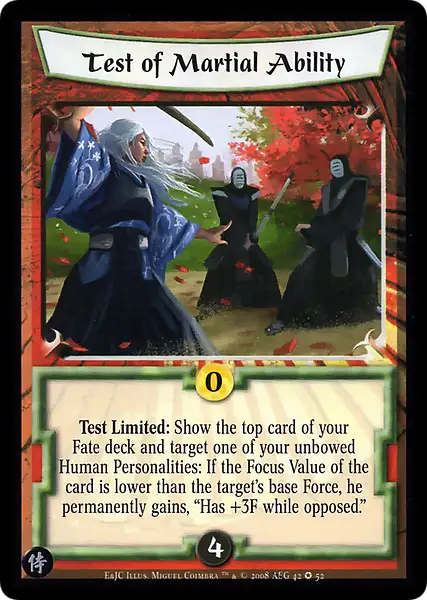 Test of Martial Ability