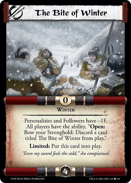 The Bite of Winter