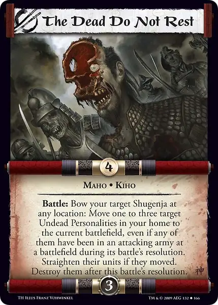 The Dead Do Not Rest