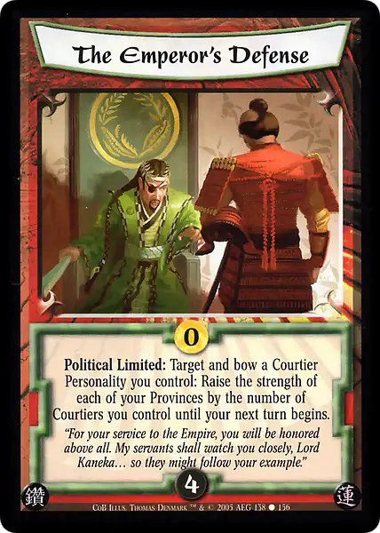 The Emperor's Defense