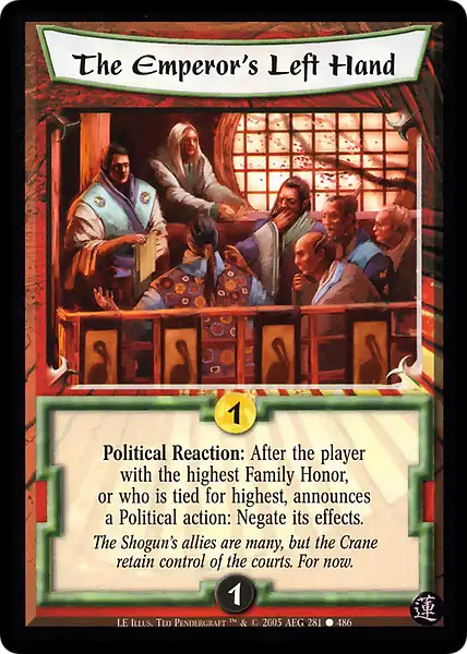 The Emperor's Left Hand