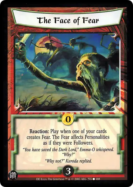 The Face of Fear