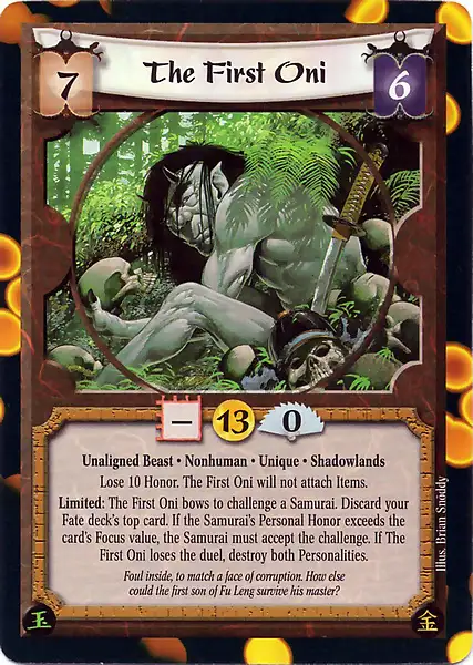 The First Oni