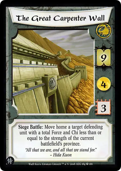 The Great Carpenter Wall