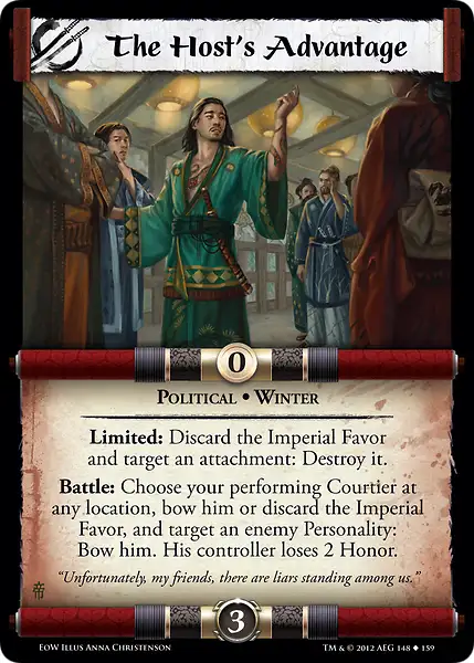 The Host's Advantage