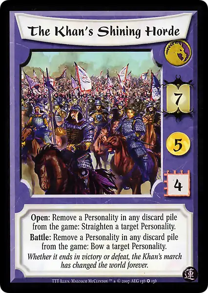 The Khan's Shining Horde